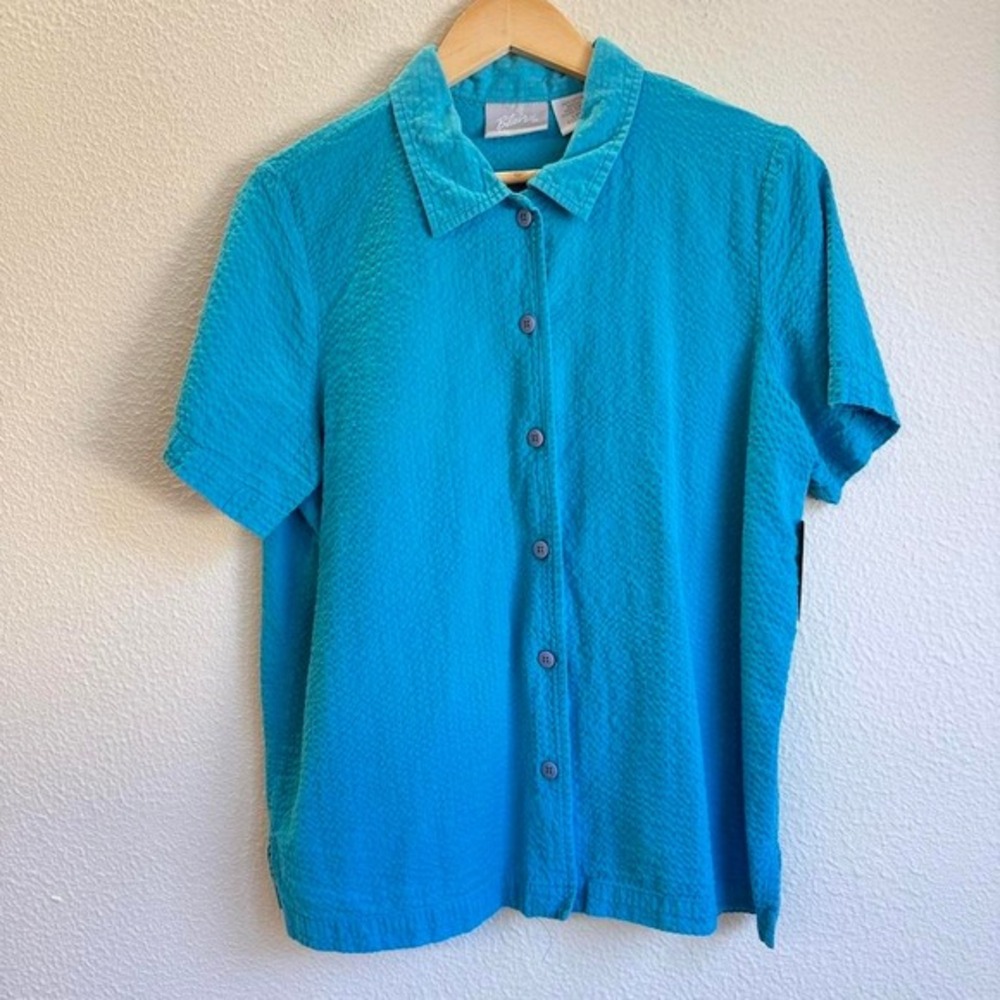 Women's 90s Blair branded button-up • Size large‎